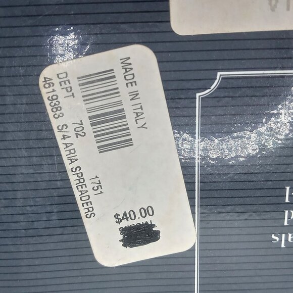 Reproduction Antique European 4-Piece Spoon Flatware Spreaders Collection Set - Picture 12 of 12